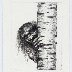 Novemberbuch 002 Kaltnadelradierung