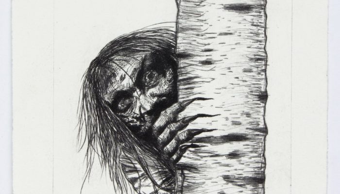 Novemberbuch 002 Kaltnadelradierung