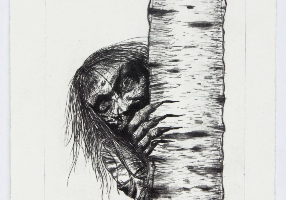 Novemberbuch 002 Kaltnadelradierung